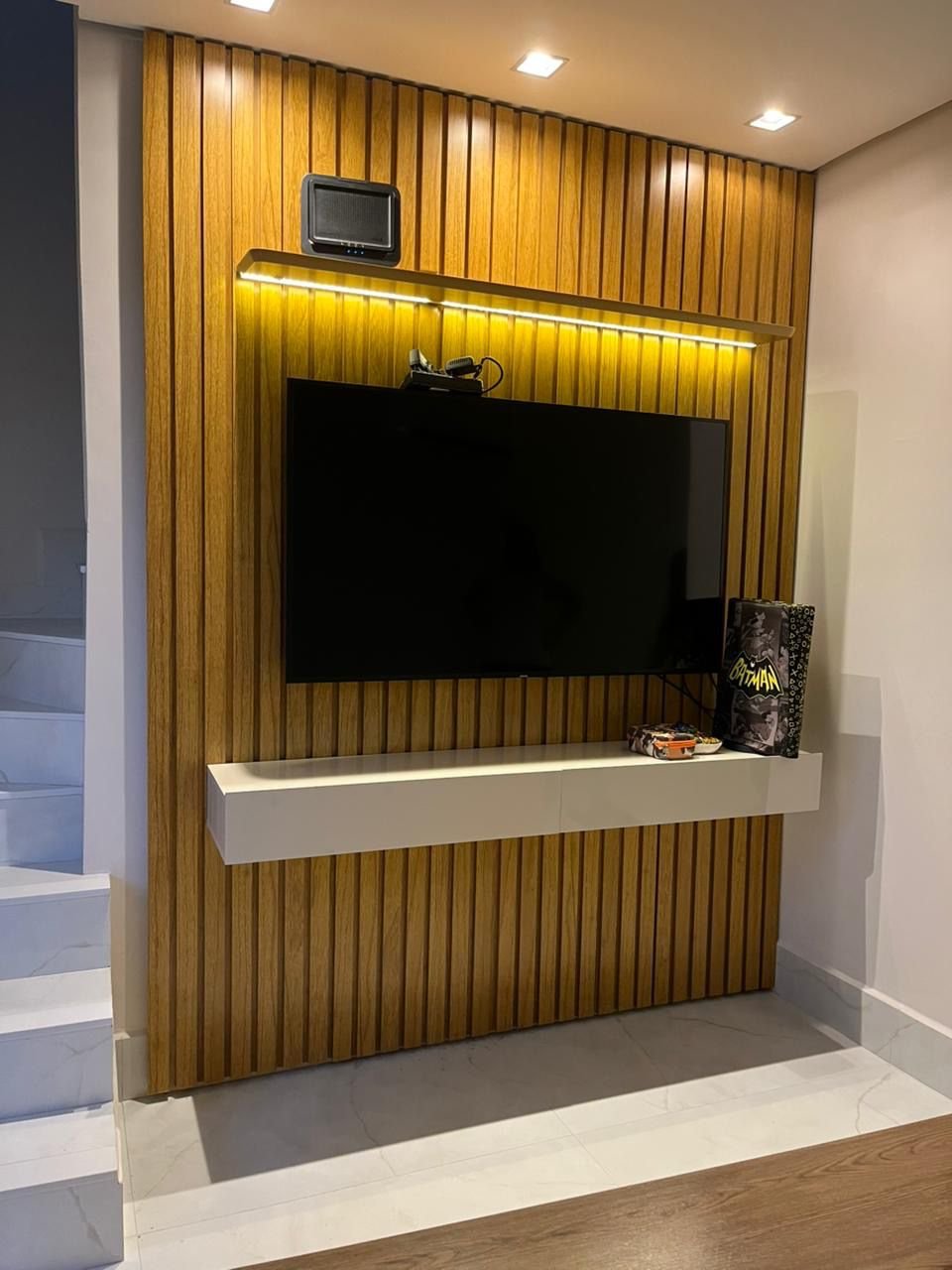 Depois - Montagem com LED